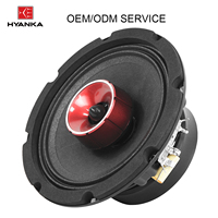 Haut-parleurs coaxiaux pour voiture HYANKA HCS9265 6,5 pouces, sensibilité 89 dB, 4Ω, 80 W RMS, haut-parleurs coaxiaux pour voiture 6,5 pouces
