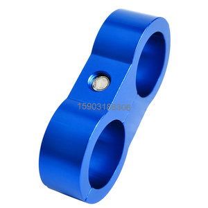 AN10 Billet Turbo Separador Divisor Abrazaderas Nuevo 10 una manguera de combustible, agua y aceite Tuning para sistemas de frenos - Product Image 4