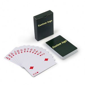 Wholesale Custom Design Personalized Printed Playing Game Restaurant Bar Tea Drink Shop Entertainment Pvc <b>Poker</b> Cards - Product Image 3