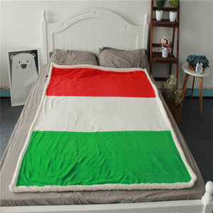 Venta al por mayor Bandera Nacional 3D impresión Digital Union Jack bandera franela manta gruesa sofá manta Doble - Product Image 6