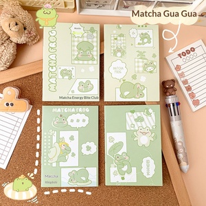 Nouveau carnet A7 adorable, fournitures de bureau, bloc-notes, papeterie pour étudiants, mini carnet portable, notes autocollantes, couverture souple - Product Image 6