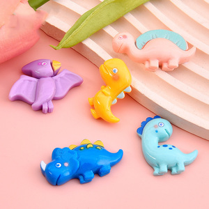 Cute Dinosaur Shape Resin Flatback Slime Charms for <b>Scrapbooking</b> Embellishment DIY Craft Jewelry Making Ornament Hair Clips - Product Image 4