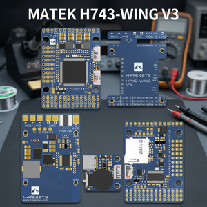 MATEKSYS H743-WING V3 Fully Populated FPV Flight Controller Board 8-36V USB Development Board - Product Image 3