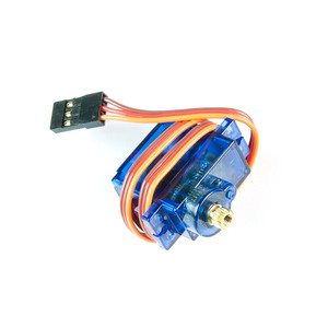 Mini Servo Motor Micro Classic Tower Pro de 2.2kg, 3.3V-6V, 9g, 180° para Helicóptero RC 450, Coche, Barco, Avión de Ala Fija, Dron <span class=keywords><strong>FS90MG</strong></span> - Product Image 5
