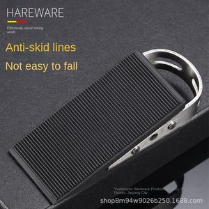 Porta De Aço Inoxidável Cunha De Borracha Anti-Colisão Porta Windproof Rolha De Segurança Não-Perfuração - Product Image 4