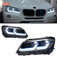 LKS pour X3 F25, lentille de projecteur de phare LED, 2010-2013, 6000K, 6000 lumens, accessoires automobiles de haute qualité