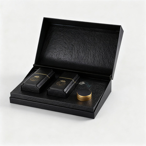 กล่องของขวัญแม่เหล็กแข็งแรงคุณภาพสูง พร้อมเคลือบด้านและบุฟองน้ำ สำหรับบรรจุภัณฑ์กาแฟและชาสุดหรู - Product Image 1