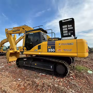 Excavadora de equipo de movimiento de tierras de 35 toneladas Komatsu PC350 de Japón usada de alta calidad a la venta - Product Image 1