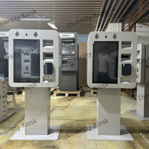 21.5 inch không thấm nước ngoài trời thiết bị đầu cuối <span class=keywords><strong>POS</strong></span> thanh toán tiền mặt tự dịch vụ bãi đậu xe rửa xe thanh toán <span class=keywords><strong>kiosk</strong></span> - Product Image 2