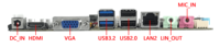 Motherboard Mini ITX H610/H670 QM6100 Mendukung Alder Lake Generasi ke-12-14 Mini CPU Core I7 DDR4 128G 2*LAN 1*MINI_PCIE Interface