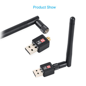 อะแดปเตอร์ไร้สายมินิยูเอสบี 2026 ความเร็ว 150mbps Wifi <span class=keywords><strong>802</strong></span>.11 พร้อมเสาอากาศ การ์ดเครือข่าย 2.0 Wifi - Product Image 4