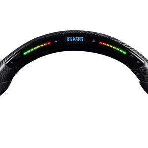 Volant de voiture sport en fibre de carbone personnalisé pour Mercedes-Benz <span class=keywords><strong>AMG</strong></span> <span class=keywords><strong>W204</strong></span> W205 W221 W117 W166 W222 C43 C63 C180 - Product Image 1