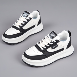 <span class=keywords><strong>Zapatillas</strong></span> Blancas Casuales para <span class=keywords><strong>Mujer</strong></span> 2026, Plataforma Gruesa, Aumentan la Altura, Suaves y Cómodas, Diseño Exclusivo, Combinan con Todo - Product Image 4