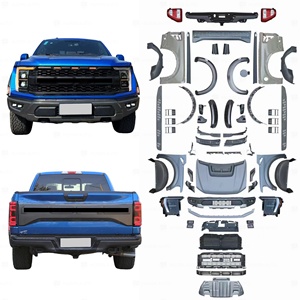 เทรนด์ใหม่ล่าสุดปี 2025 สำหรับชุดแต่ง F-150 ปี 2015-2020 ให้เป็นสไตล์ Raptor ปี <span class=keywords><strong>2021</strong></span> ชุดแต่งคุณภาพสูงพร้อมฝากระโปรงและบังโคลน - Product Image 1