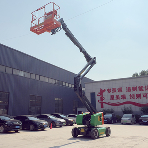 <span class=keywords><strong>Manlift</strong></span> aéreo eléctrico pequeño de 17m con elevador telescópico articulado para plataforma elevadora - Product Image 4