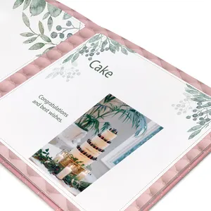 Luxo Personalizado Soft Cover Notebook Para Fazer Lista Organizador Cuaderno Meu Planejador De Casamento Livro Com Checklist