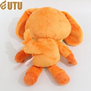 FYQC Scary Smile Animal <b>Plush</b> <b>Toy</b> with Orange Dog and Big Mouth-PP Cotton Filled - Product Image 4