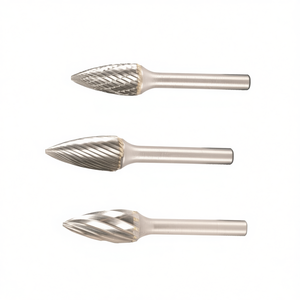 Fraise rotative à flamme Ttake Ab8600 en carbure monobloc, diamètre 6,3 mm, longueur 12,7 mm, pour le meulage et le façonnage de précision - Product Image 2