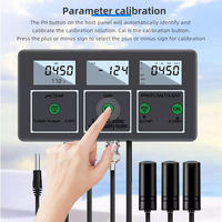 Moniteur de PH intelligent Tuya WiFi multi-paramètres 8 en 1 testeur numérique de qualité de l'eau surveillance à distance sans fil en ligne TDS EC mètre