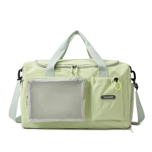 Nouveau Sac de Voyage Grande Capacité Tendance avec Logo Personnalisé, Séparation Sec/Humide, Sac de Sport et de Gym, Sac à Chaussures - Product Image 1