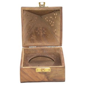 Encensoir en bois dur, Design pour brûleur d'encens, accessoire de Table - Product Image 6
