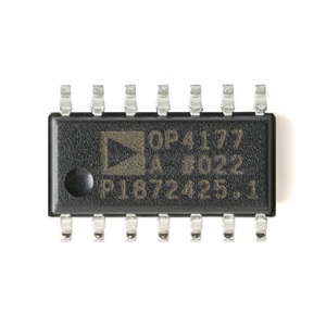 Nouveaux composants IC d'<span class=keywords><strong>antenne</strong></span> RF pour semi-conducteurs, amplificateur RF à faible bruit OP4177ARZ-REEL7 SOIC-14, de bonne qualité disponible - Product Image 1