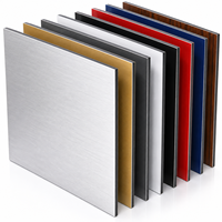 Panneau composite en aluminium (ACP) revêtu de PE 3 mm, prix usine, pour enseignes publicitaires, façades et aménagements extérieurs personnalisés
