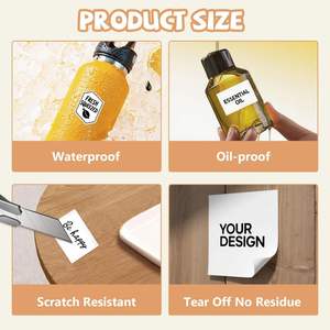 Portable for Thermal Sticker Labels <b>Printer</b> 203dpi 57mm 1300mAh Battery Supports Android/iOS 1-Year Warranty in Stock - Product Image 5