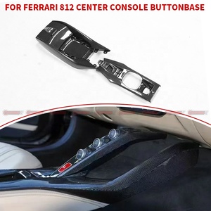 ชุดแต่งภายในรถยนต์คาร์บอนไฟเบอร์แห้ง แบบ OME สำหรับปุ่มควบคุมกลาง สำหรับ Ferrari 812 - Product Image 4