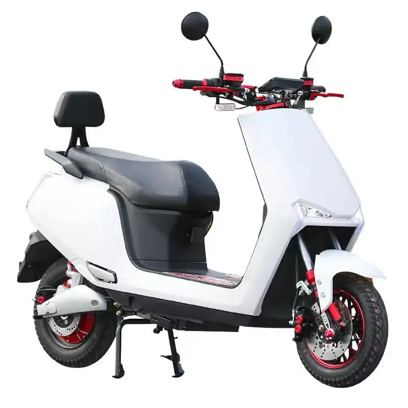 En yapılandırma elektrikli scooter DJ9 72v2000 watt motor lityum pil elektrikli scooter tüm satış