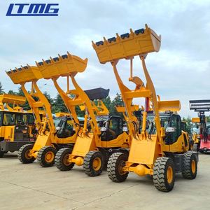 Ltmg <span class=keywords><strong>loader</strong></span> nhà sản xuất bánh xe tải 1.2 tấn Mini carregadeira de roqueiro bánh xe tải với ghế treo và phím điều khiển - Product Image 4