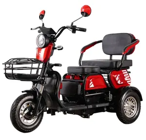 Triciclo elettrico adulti triciclo elettrico per pneumatici grassi e triciclo elettrico con sedile passeggero