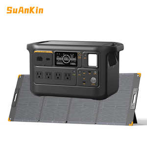 Generador Solar Portátil de 1500W y 960Wh con Batería de Gran Capacidad y Onda Sinusoidal Pura, Compatible con Automóviles, para Suministro de Emergencia - Product Image 1