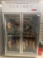 Armoire de séchage à l'air à trois portes Système intelligent à température constante à double porte Rôtissoire à porc et à oie de canard