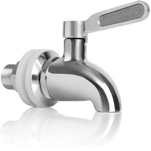 Grifo de acero inoxidable con válvula de bola de 12 mm para barril de vino, cubo de bebidas, grifo de cerveza - Product Image 2