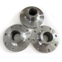 Flange à cannelures en acier allié usinée CNC sur mesure pour accouplement, moyeu et pièces automobiles, équipement industriel