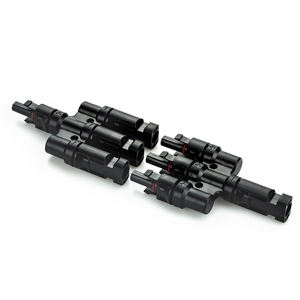 Connecteur T PV type T <span class=keywords><strong>solaire</strong></span> deux trois quatre cinq mâle femelle connecteur de carte de module de batterie - Product Image 4
