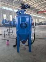 Machine de sablage à eau à haute vitesse de type ouvert en acier, sablageur automatique à eau pour l'élimination industrielle de la rouille des métaux, vente en gros