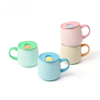 Mug isotherme durable en acier inoxydable SUS304 à grande capacité avec revêtement intérieur en céramique pour la maison et le bureau