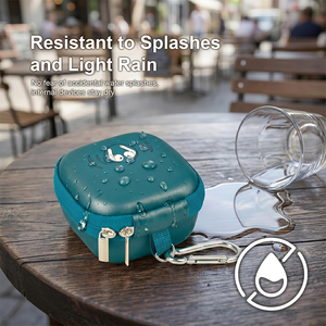 Estuches Duraderos de EVA para Auriculares, Impermeables, Resistentes a Golpes <span class=keywords><strong>y</strong></span> al Polvo, con Cierre, Anti-Enredos, para Auriculares Pequeños - Product Image 2