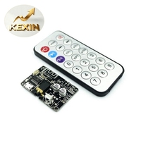   Module audio stéréo avec carte décodeur 5.0, large plage de tension, amplificateur de volume réglable pour haut-parleur XY-WRBT