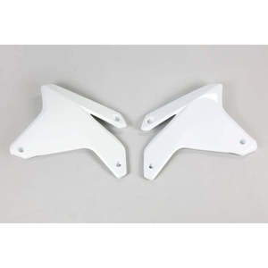 2005 bianco-2006 Suzuki RMZ 450 sistema di raffreddamento del radiatore in alluminio nuovo prodotto OEM - Product Image 1
