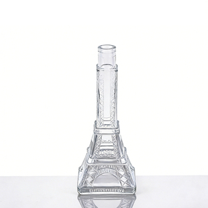 Bouteille <span class=keywords><strong>de</strong></span> spiritueux en verre personnalisée en forme <span class=keywords><strong>de</strong></span> Tour Eiffel 375 ml 500 ml 700 ml Vodka Brandy - Product Image 5