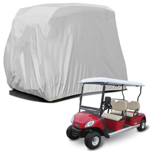 Housse de protection pour voiturette de golf 4 places 280x120x168cm, robuste, anti-UV, imperméable, pour usage extérieur - Product Image 2