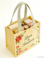 Sac en jute écologique à logo personnalisé, grande capacité, sac fourre-tout en lin pour cadeaux de mariage et activités de plein air, vente chaude