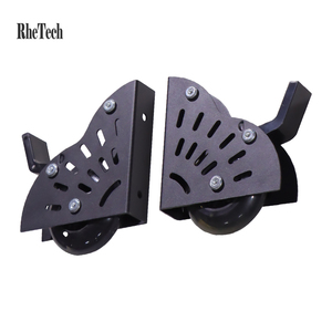 <span class=keywords><strong>Échelle</strong></span> coulissante moderne en acier RHETECH, kits de quincaillerie pour cuisine et <span class=keywords><strong>bibliothèque</strong></span> à domicile, <span class=keywords><strong>échelle</strong></span> coulissante roulante - Product Image 2