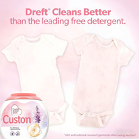 Formula Perawatan Lembut Ramah Kulit untuk Pakaian Bayi Bahan Halus Aroma Lavender Cairan Pembersih Mendalam Pod Cuci Pakaian 0%-5%