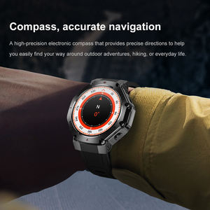 Mode Intelligent Horloge 1.53 Inch Android Ios Ip67 Sport Kompas Hartslag Zaklamp Tr3 Max Montre Intelligente 2024 - Product Image 6