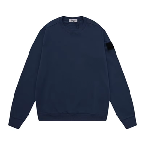 <span class=keywords><strong>Sudadera</strong></span> Clásica de Manga Larga con Cuello Redondo en Color Piedra para Hombre y <span class=keywords><strong>Mujer</strong></span>, Estilo Transfronterizo para Parejas Isleñas - Product Image 3
