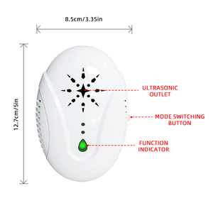Hot bán 3 đẩy lùi chế độ biến tần số siêu âm <span class=keywords><strong>Repeller</strong></span> cho tốt nhất côn trùng chuột muỗi Pest Control Repellent - Product Image 5